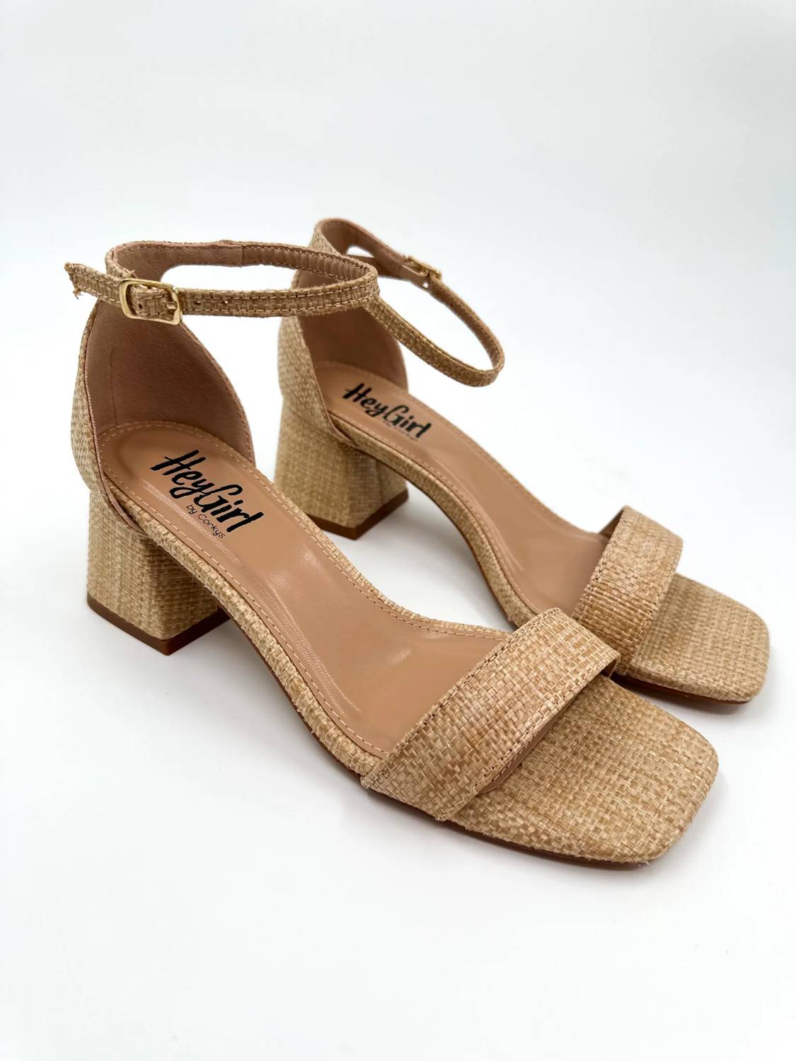 Corkys Footwear - Women's Find The Light Woven Raffia Heels