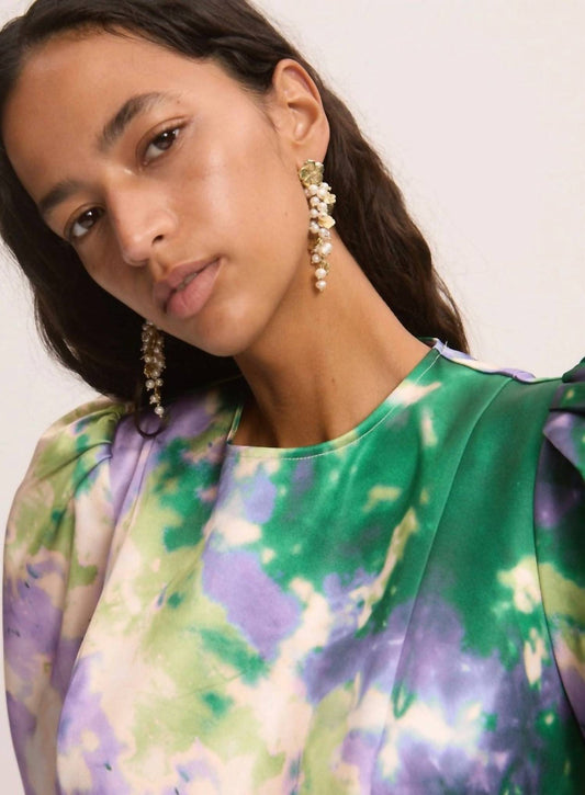 Alemais - Women's Team Spirit Flower & Pearl Earrings