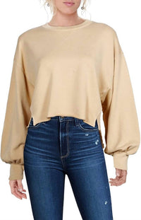 Frame - Easy Shirttail Hi-Low Oversized Sweatshirt