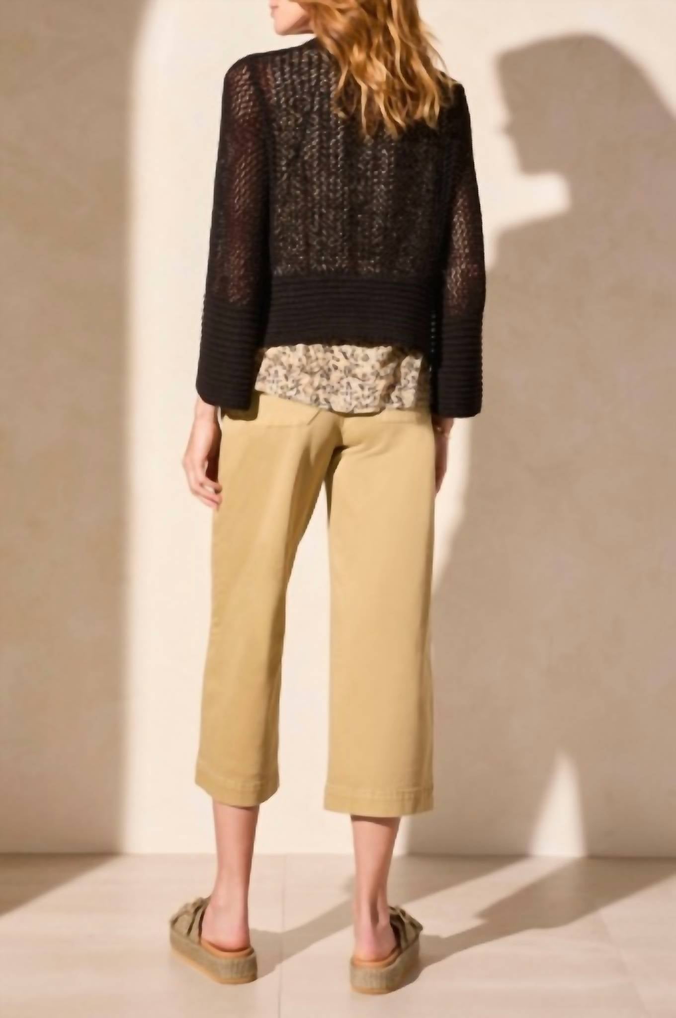 Tribal - Bell Sleeve Open Stitch Cardigan