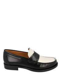 Salvatore Ferragamo Men's Fillmore Embossed Moccasin Loafers in black - women's flats