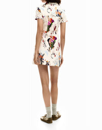Desigual - Short Collage Dress - Plus