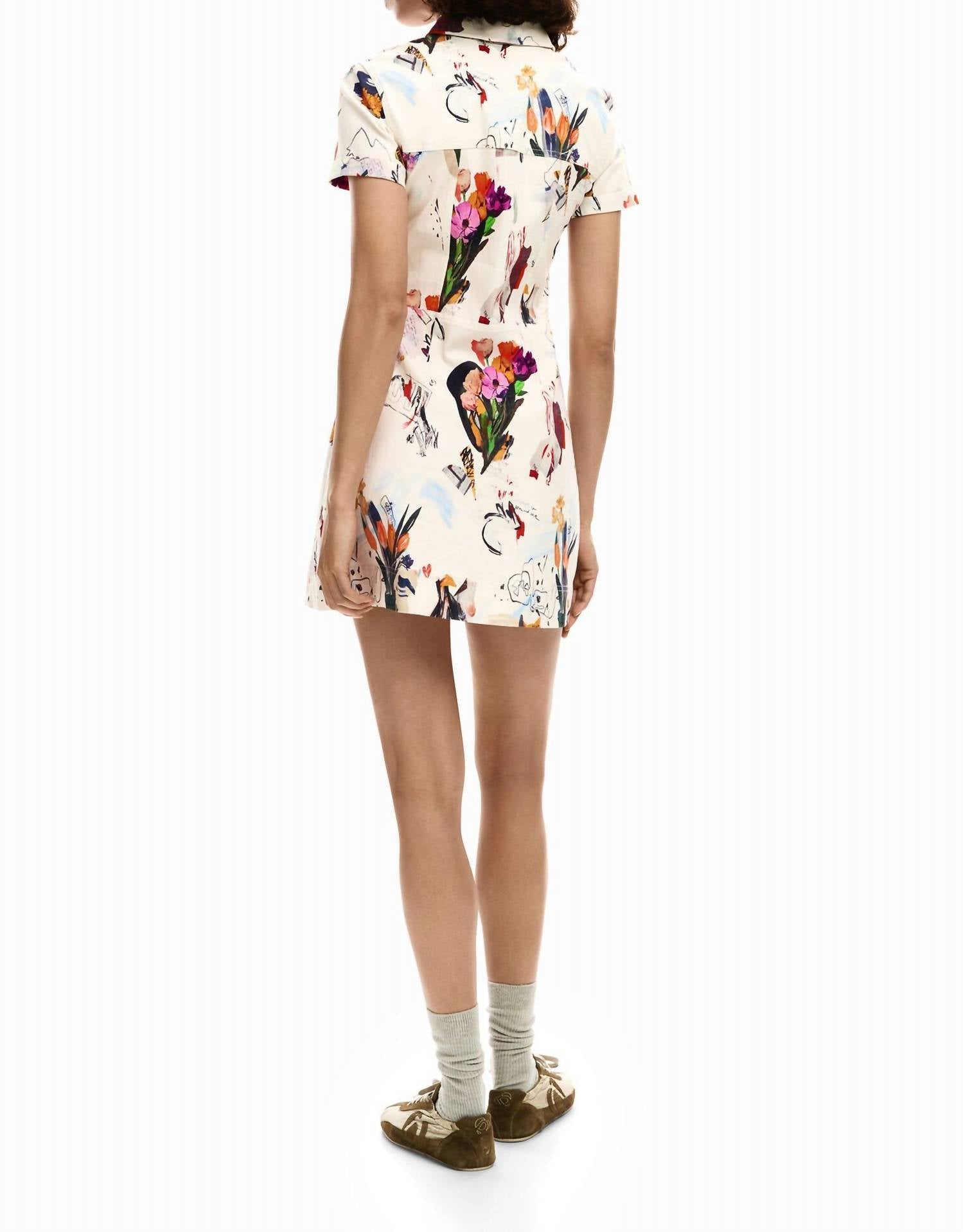 Desigual - Short Collage Dress - Plus