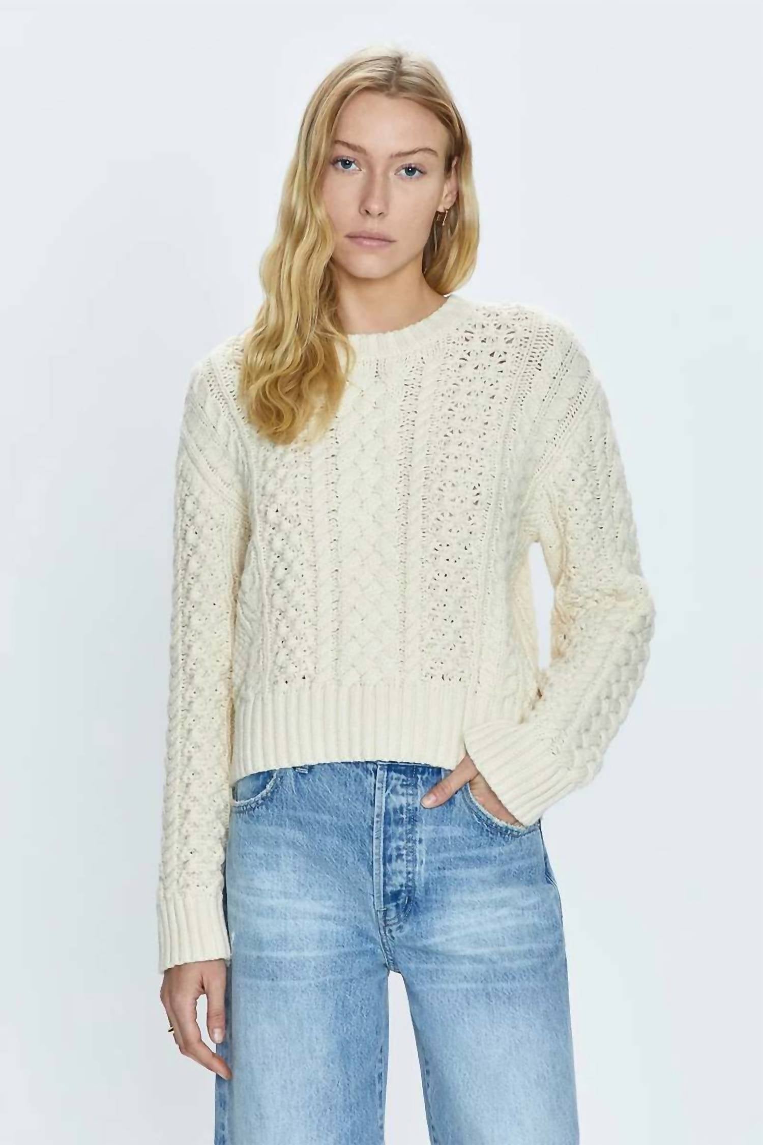 Pistola - Quinn Shrunken Fisherman Sweater