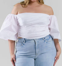 Tanya Taylor - Sloane Of-shoulder Top - Plus