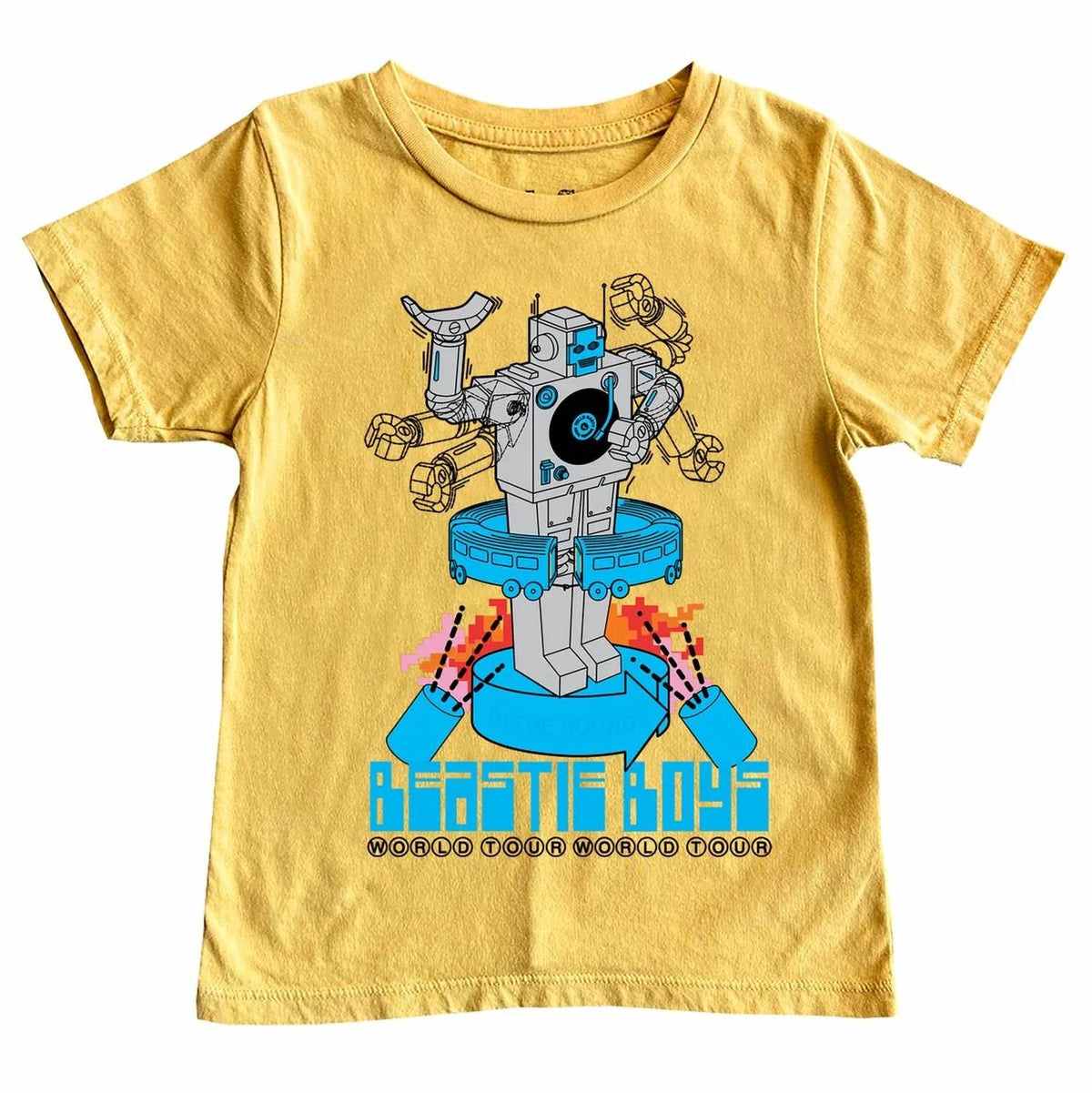 Rowdy Sprout - Boys Sunset Beastie Robot Tee