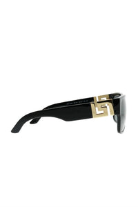 Versace - Square Plastic Sunglasses with Grey Polarized Lens