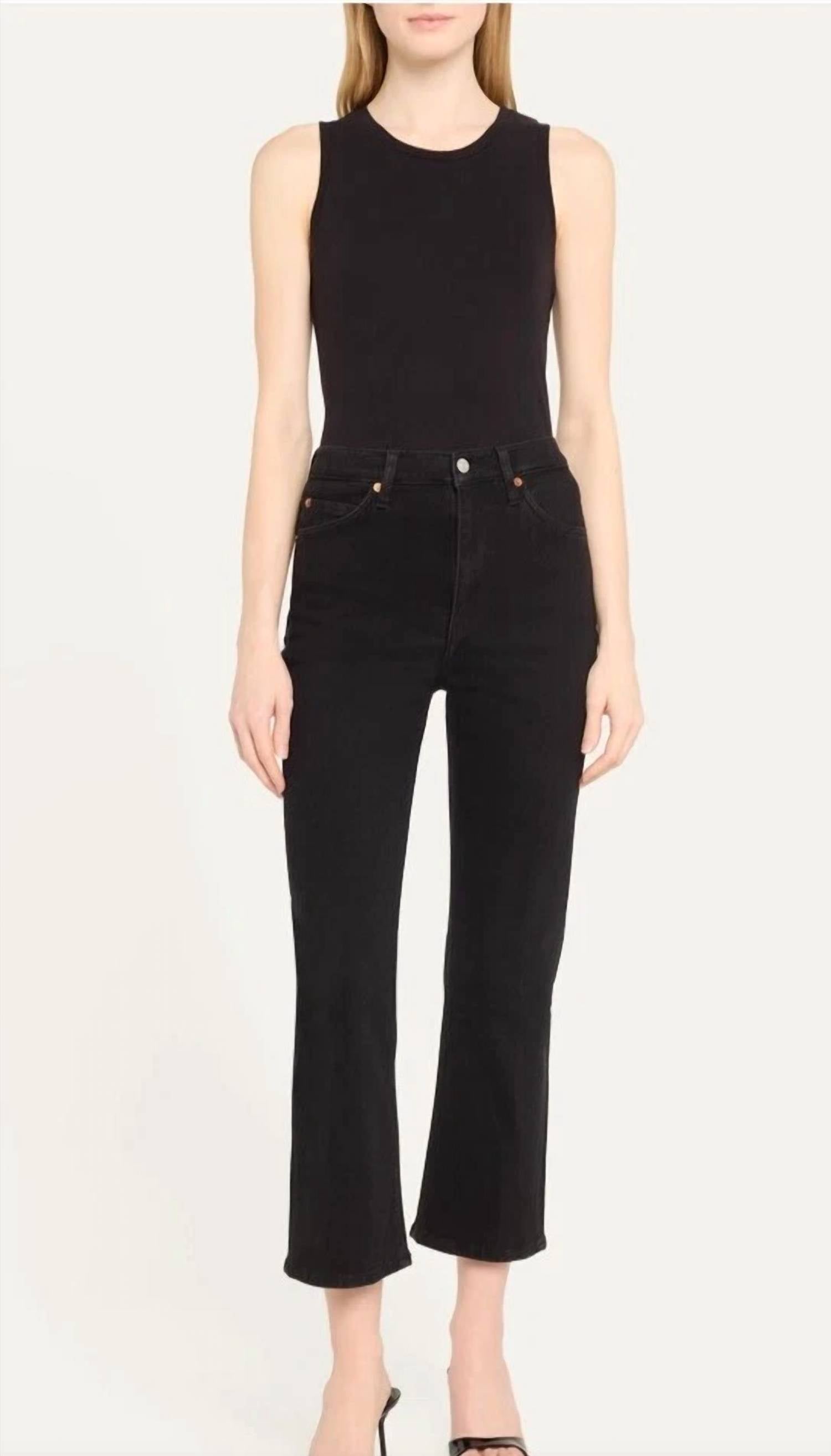 Re/Done - 70s Crop Boot Jean