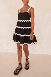 Mayah Overseas - Ric Rac Mini Dress