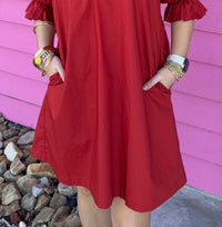 Before You - Cherry Mini Dress