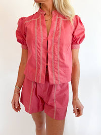 Aylaya Malabo Pull-on Shorts in rose - women's shorts