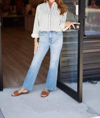 Daze - Soho High Rise Ankle Flare Jeans