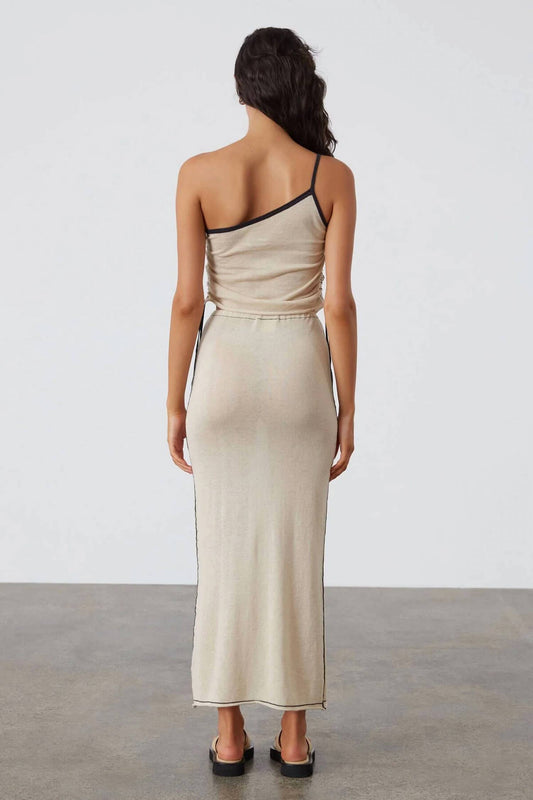 Zulu & Zephyr - Contrast Maxi Skirt