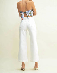 Just Black Denim - Patch Pocket Wide Leg Jean