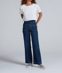 Askk Ny - Sailor High Rise Wide Leg Jeans