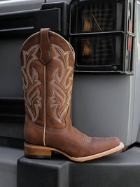 Corral - Women's Embroidery Wide Circle G Cowboy Boot