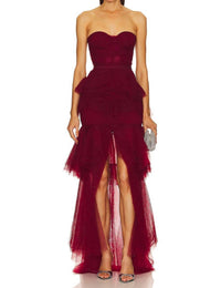 Michael Costello - Alai Strapless Gown
