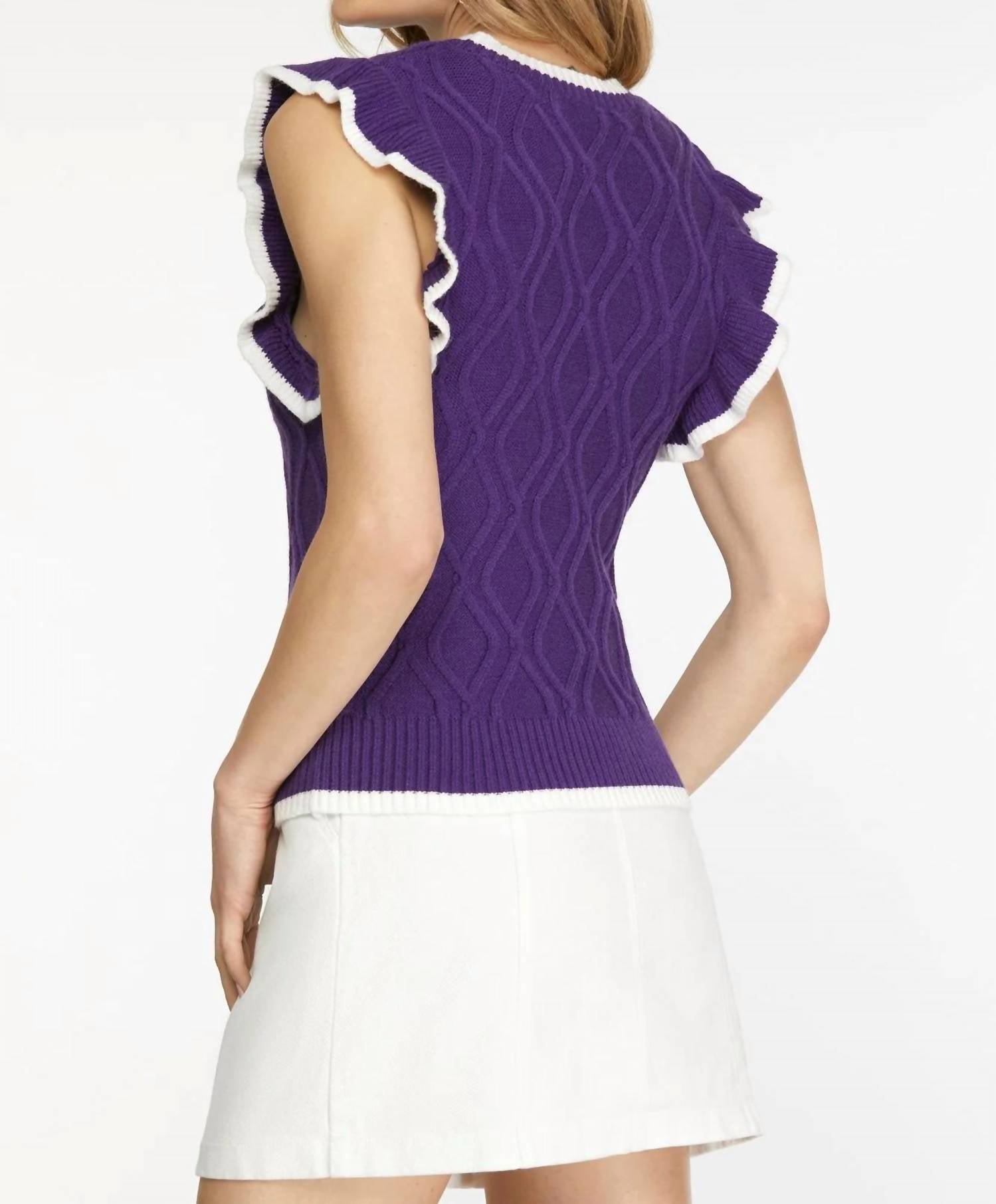 She + Sky - game day top