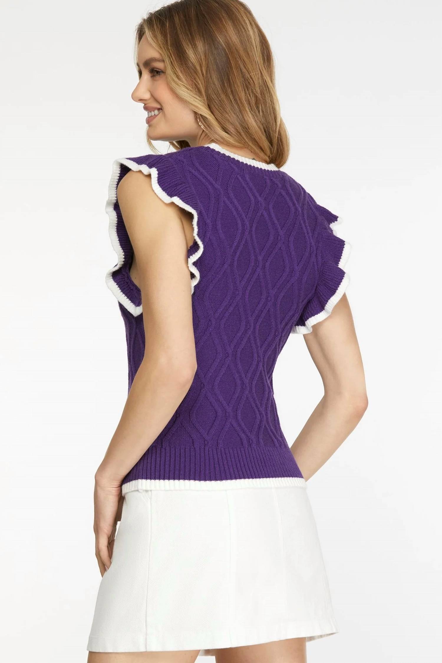 She + Sky - game day top