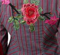 Aratta - Statement Stripe Button Up Blazer