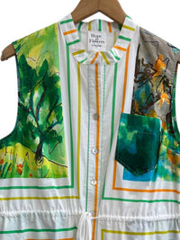 Hope For Flowers - Women's Sleeveless Shirt Dress
