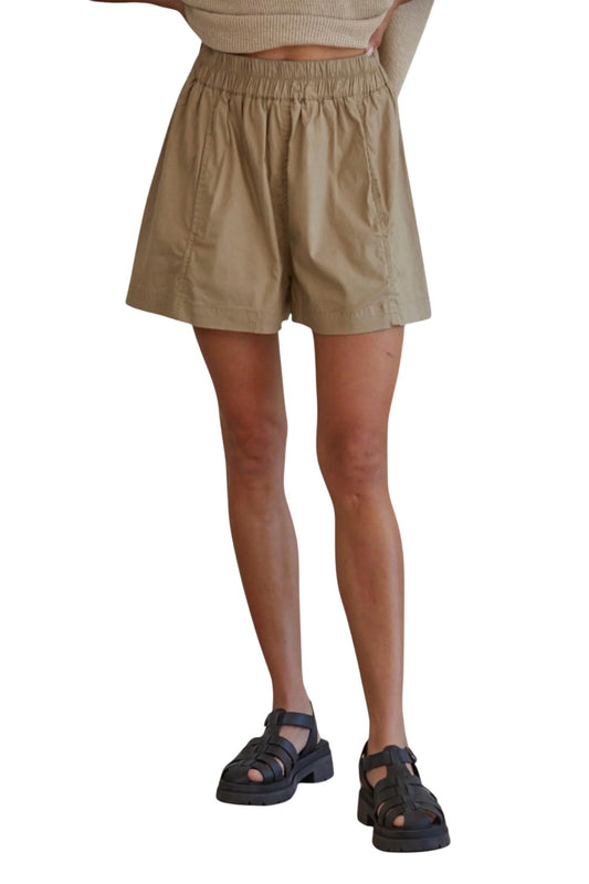 By Together - woven pull-on shorts