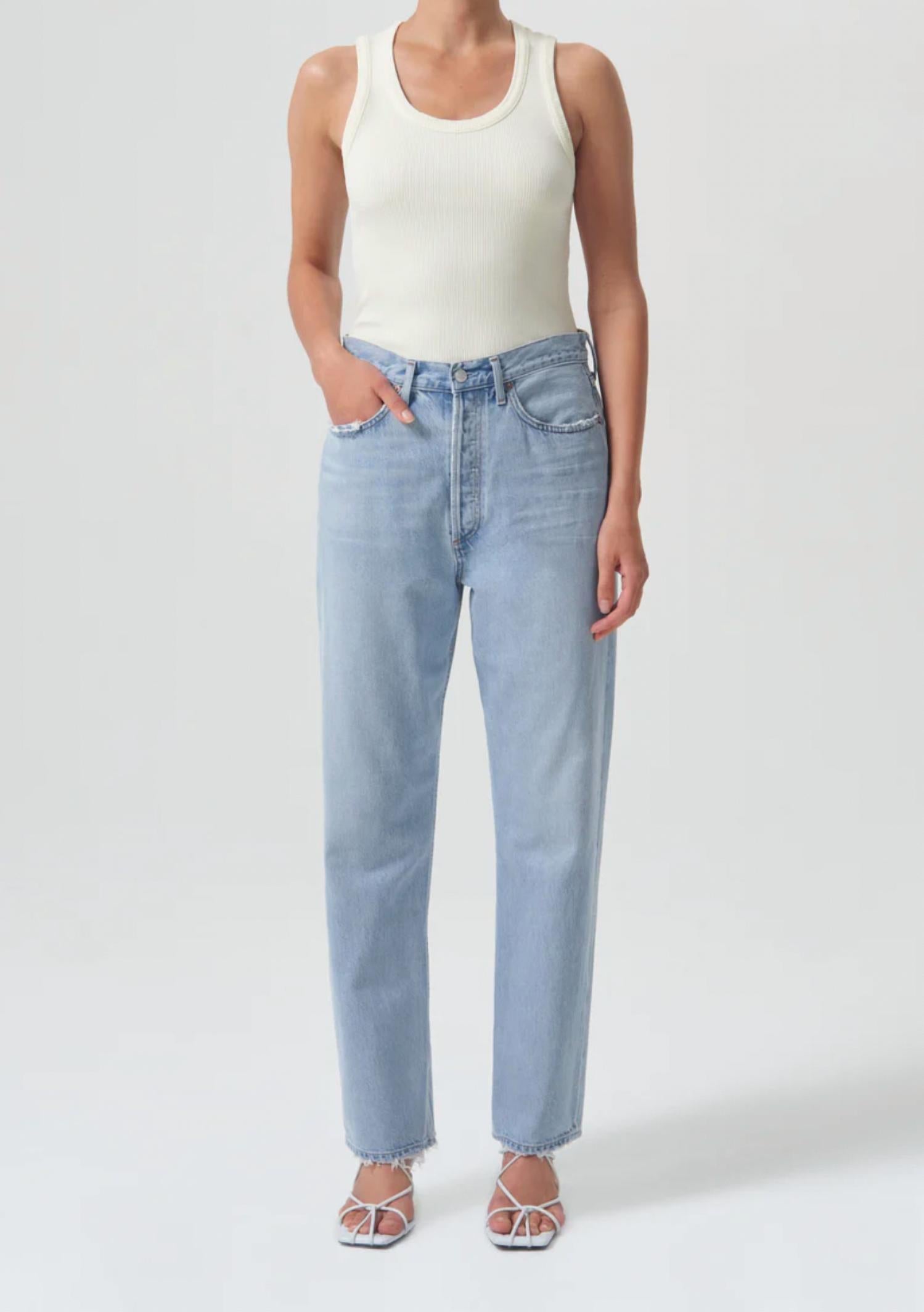 Agolde - 90's Mid Rise Straight Jeans