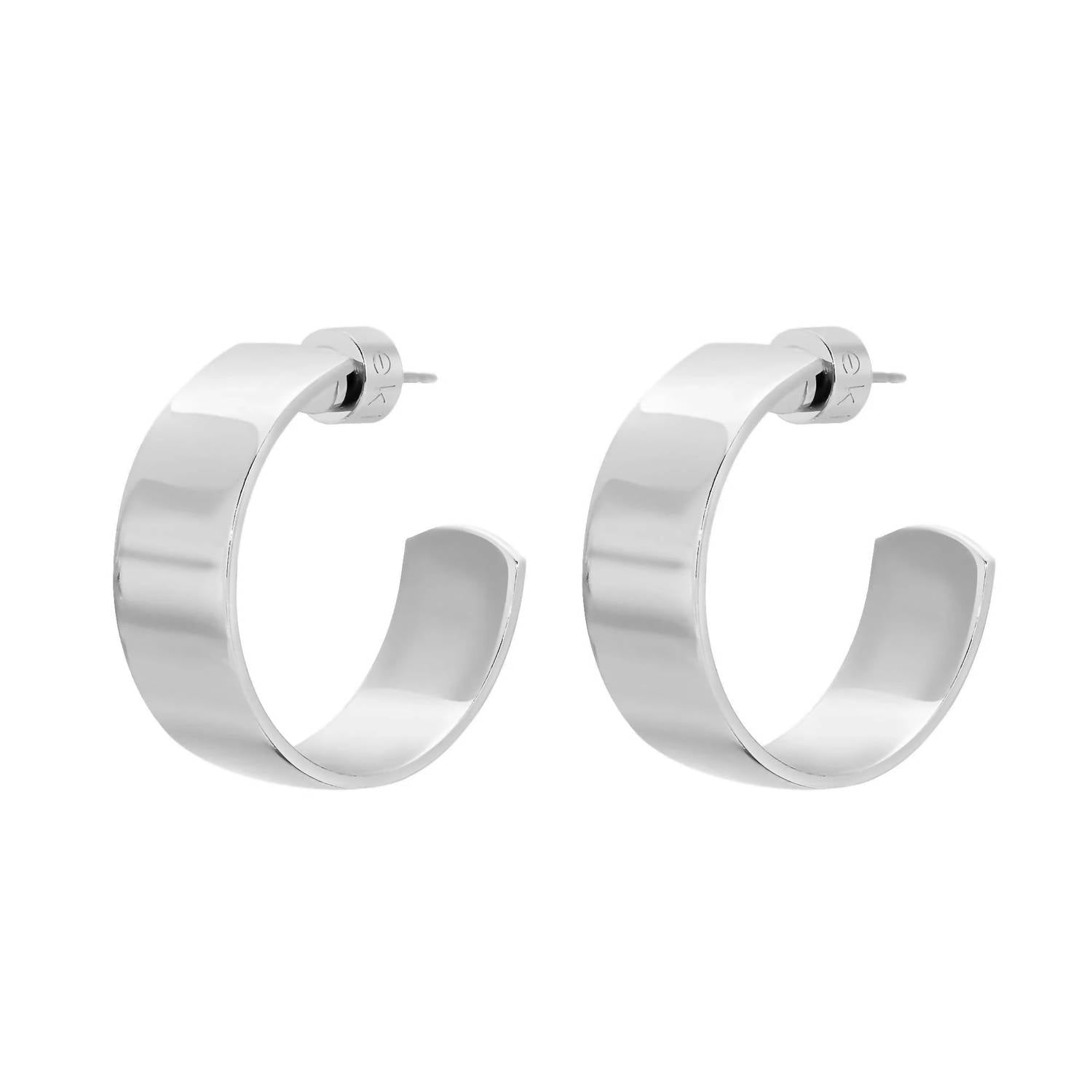 Eklexic - Women's 1" Skylar Hoops
