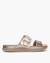 Clarks Women's Step June Sun Sandal in rose gold - women's sandal