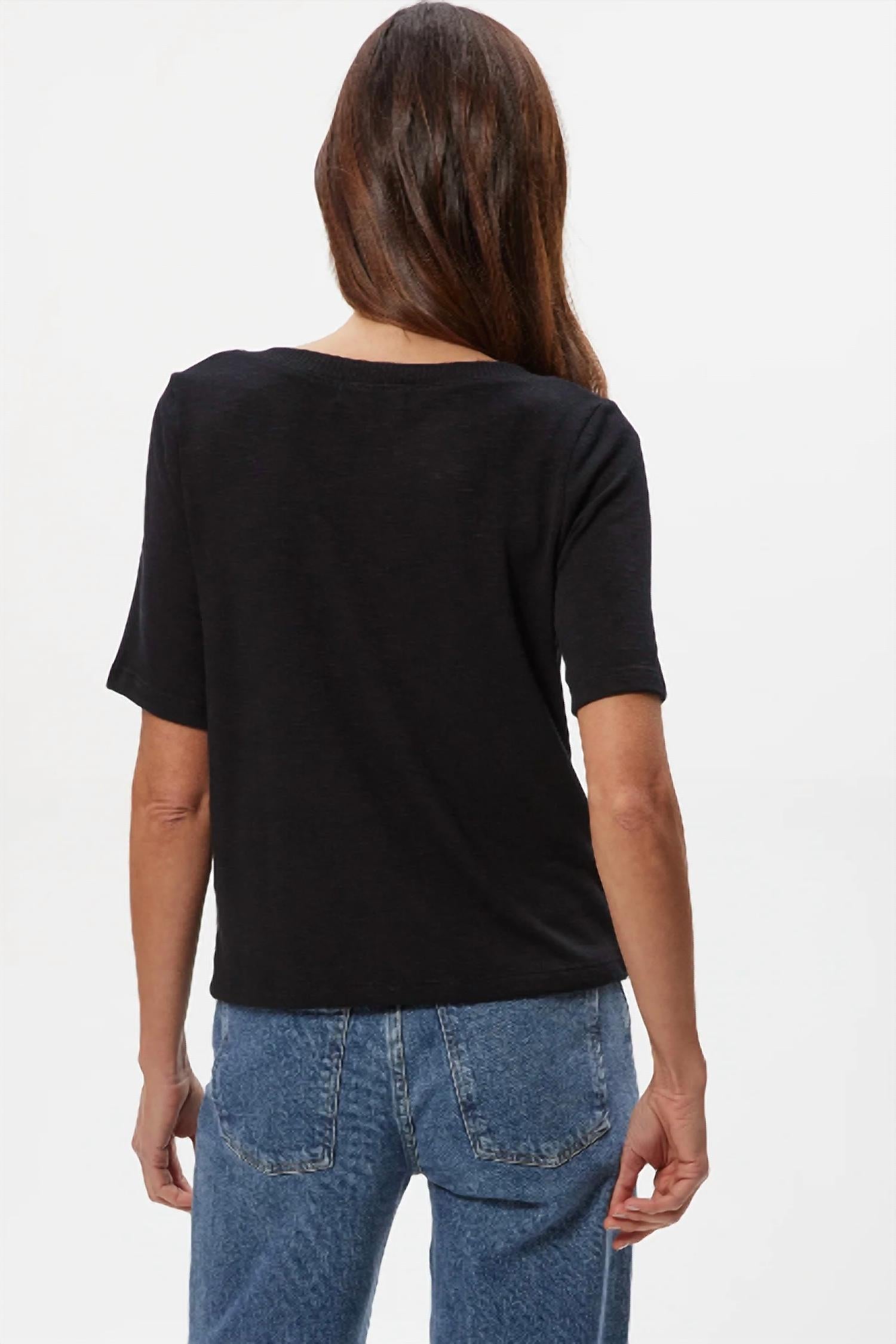 Michael Stars - Matty Tahoe Jersey Short Sleeve V Tee