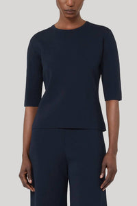 Maxmara - Viscose Crêpe Crew-neck Jumper