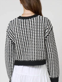 Central Park West - Skye Geometric Cardigan