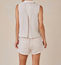 Bella Dahl - Notch Collar Button Down