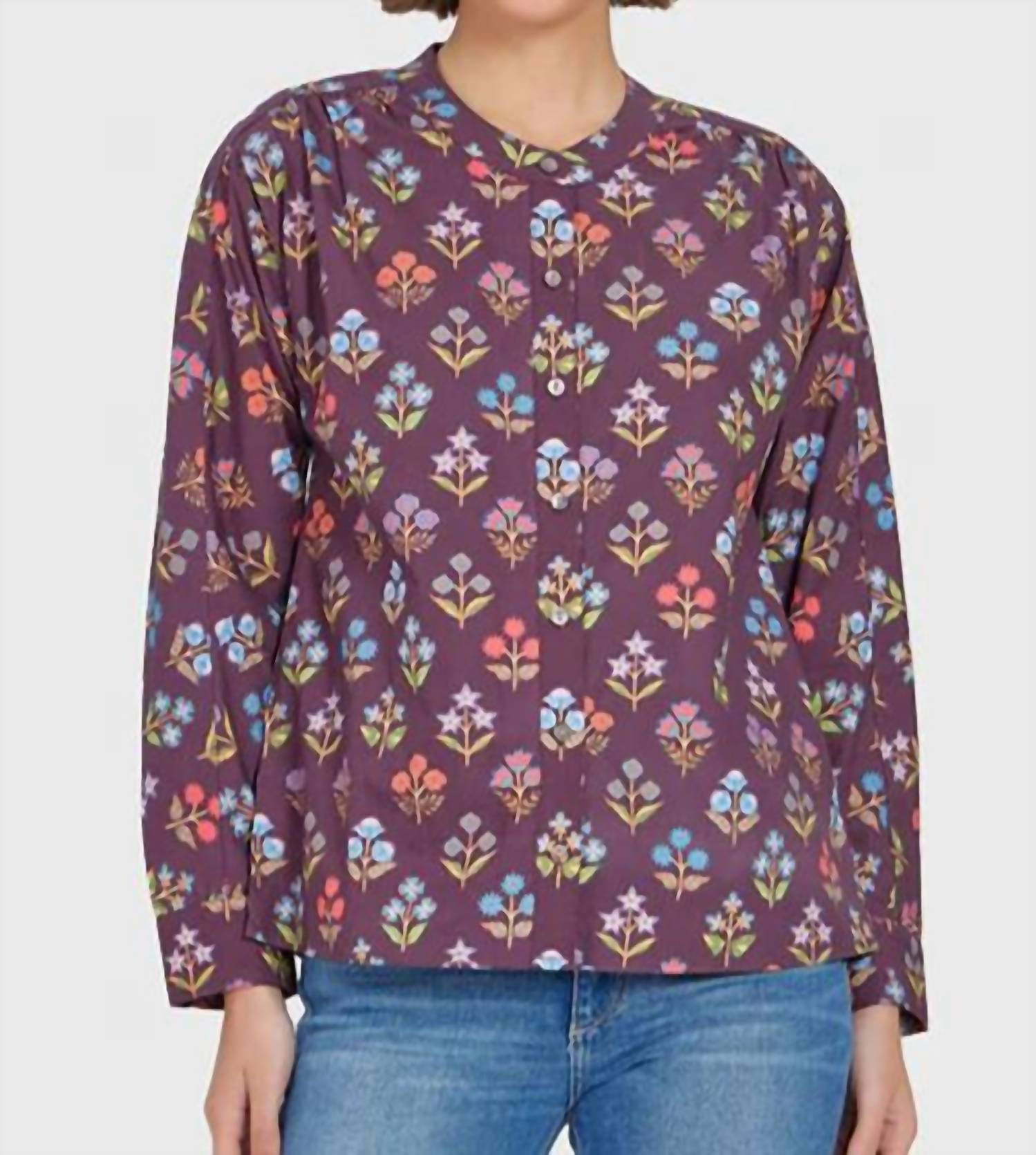 Livro - Holiday Flowers Bradley Shirt