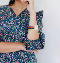 Sunshine Tienda - Women's Colorful Desert Bangle Set
