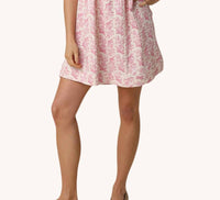 Olivaceous - Selah Lace Trimmed Mini Dress