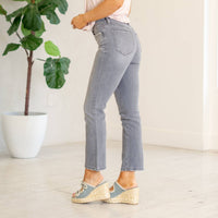 Vervet By Flying Monkey - Dive High Rise Ankle Boot Cut Jean