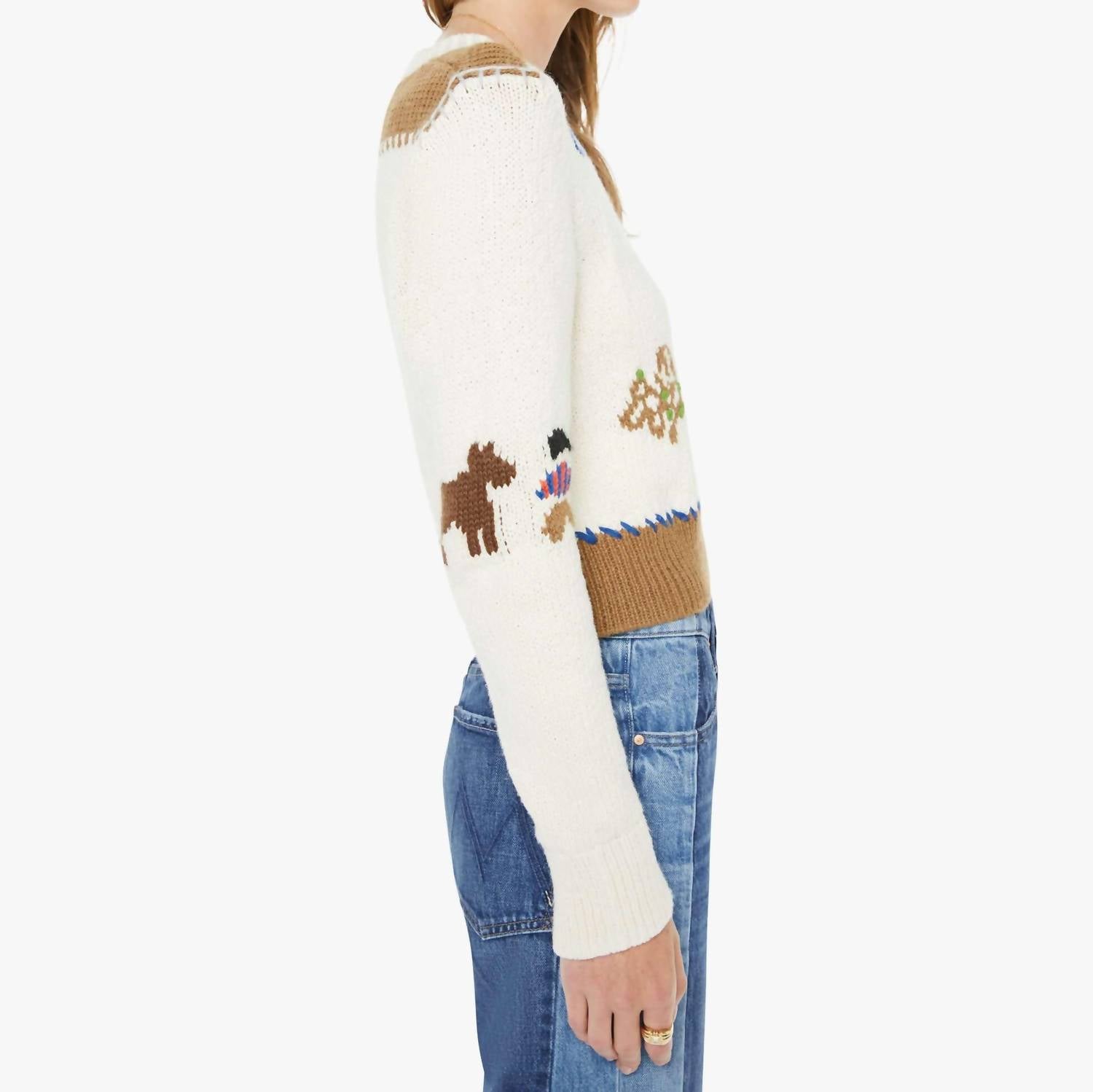 Mother - The Shrunken Crewneck Pullover Sweater