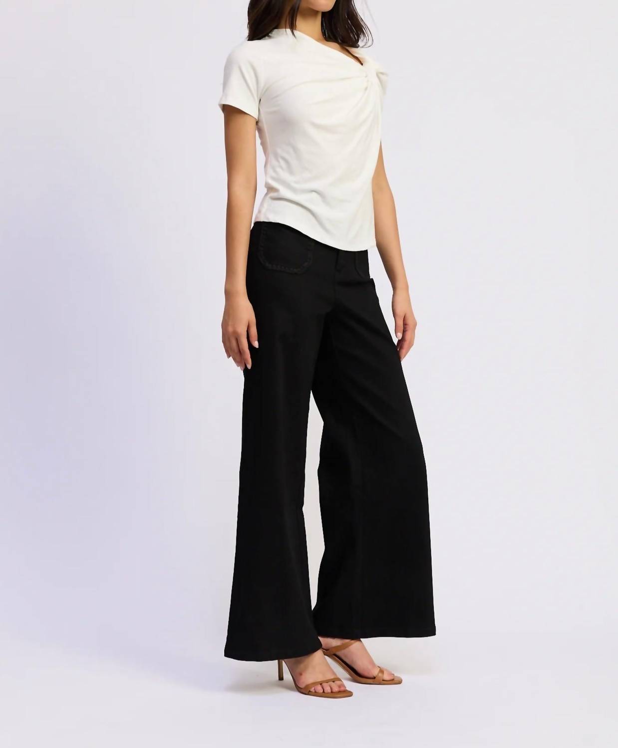 En Saison - Brixton Embroidered Detail Pant
