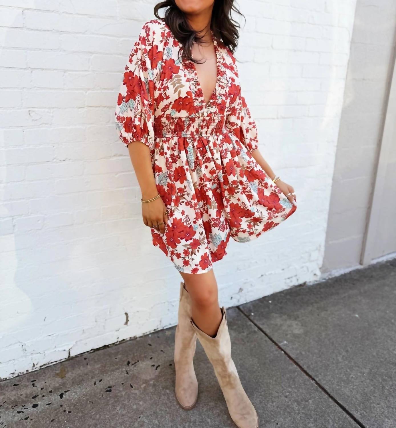 Kylie Paige - Mayra Floral Mini Dress