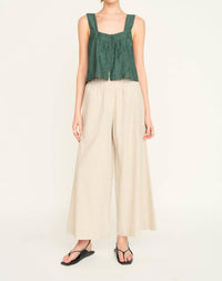 Mirth - Wide Leg Ankle Length Pants