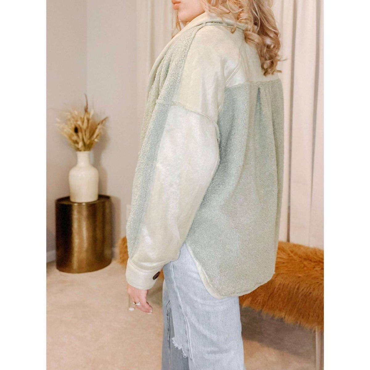 Listicle - Janet Faux Suede Jacket
