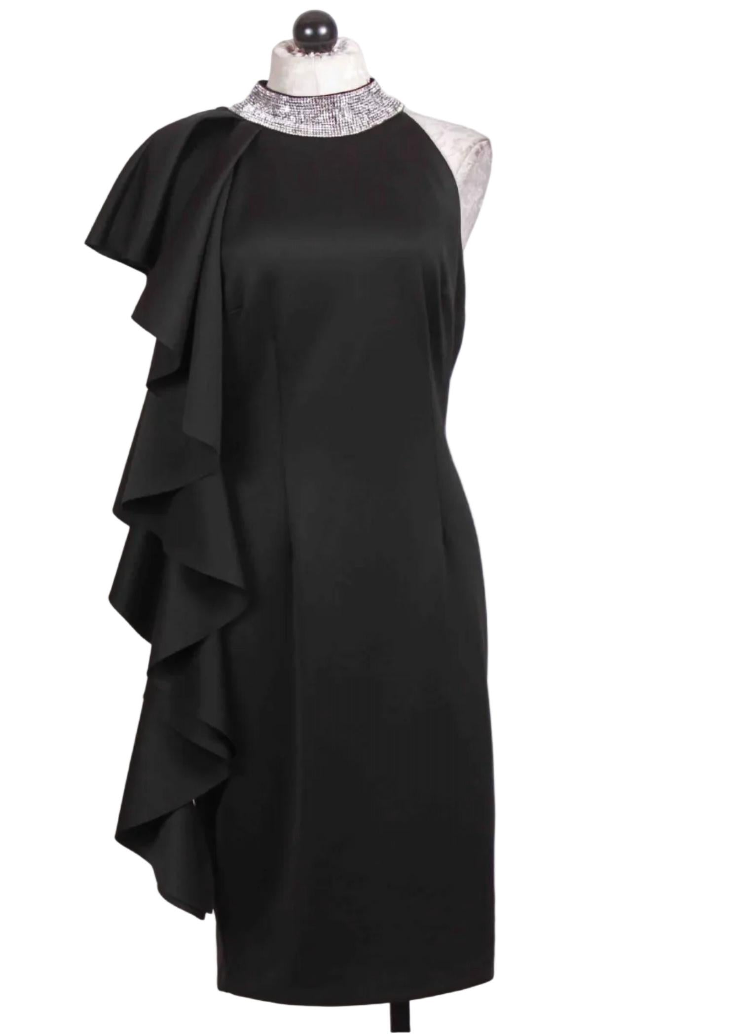 Frank Lyman - Women's Ruffle Sided Dress