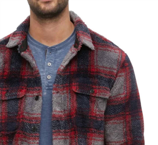 Flags & Anthem - Atoka Long Sleeve Feece Shirt Jacket