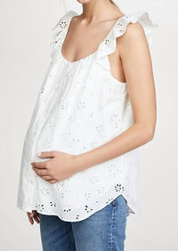 Hatch - Fleur Eyelet Tank Top