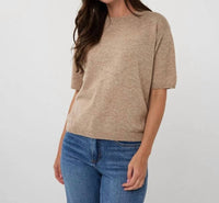 Esqualo - Susanne Short Sleeve Sweater