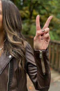 Mauritius - Maysie Leather Jacket