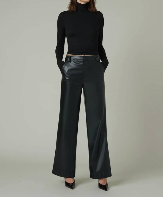 Joe'S Jeans - Mia High Rise Wide Leg Petite Ankle Pants