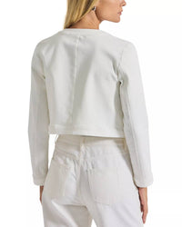 Derek Lam 10 Crosby - Cotton Penny Collarless Jacket