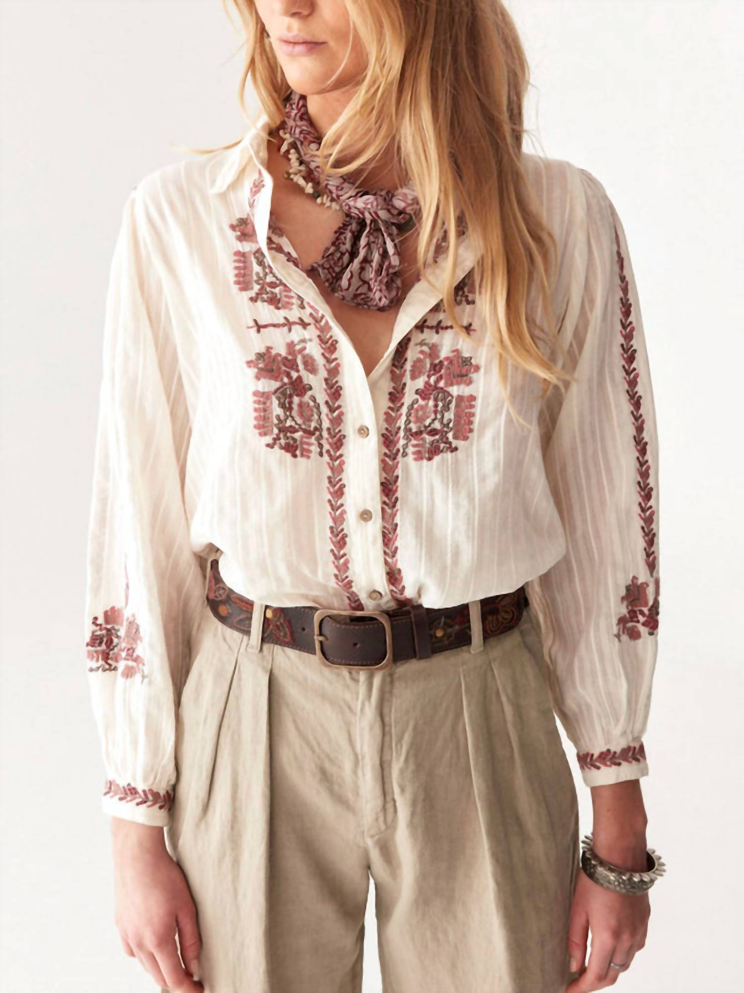 Maison Hotel - Linda Long Sleeve Blouse